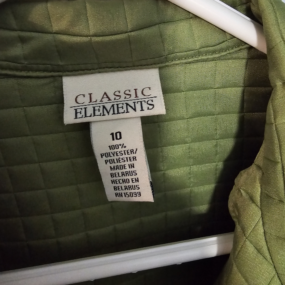 Classic Elements Vintage Quilted Jacket - image 4